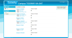 Desktop Screenshot of campus.tooway-instal.com