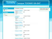 Tablet Screenshot of campus.tooway-instal.com